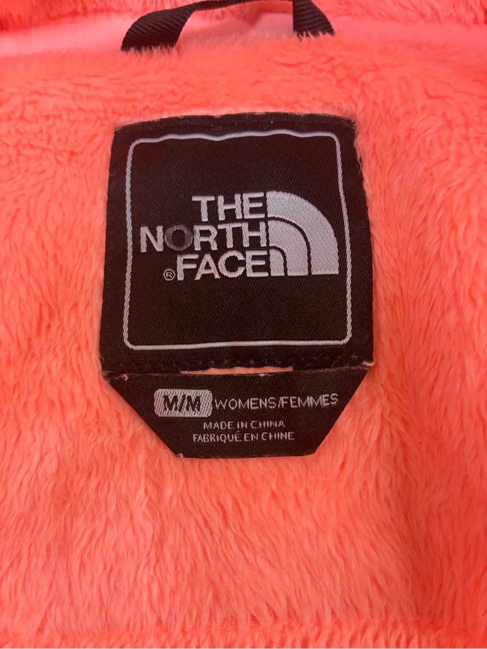 The North Face Neon Coral Plush Fleece - Picture 3 of 4